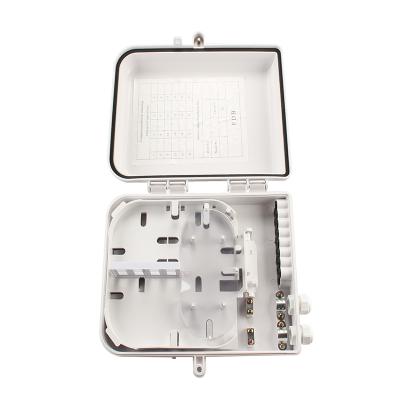 China Fiber To Outdoor Wall Mounted, Pole And Ground Export Home Fiber Optic Distribution Box 12\16 Core Terminal Junction Box for sale