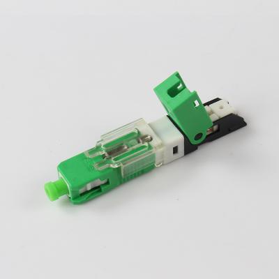 China Fiber to home Ftth fiber to home fibra 52mm SC APC quick connector optical quick connector for sale