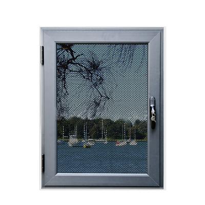 China KDSBuilding Covering Metal Casement Window With Mosquito Net Swing Window With Aluminum Frame And Grid for sale