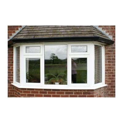 China KDSBuilding Double Pane Pvc Windows China Plate Glass Window Prices Heat Insulation Pvc Windows and Doors for sale