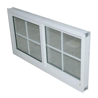 China KDSBuilding Plastic Custom Grill Design Pvc Slide Windows For Balcony Slide Window Glasses for sale