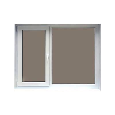 China KDSBuilding Economic Grill Design Pvc Casement Window With Screen  Double Glaze Casement Window for sale