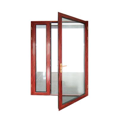 China KDSBuilding Swing Narrow Frame Aluminum Moderns Casement Door Aluminum Church Door for sale