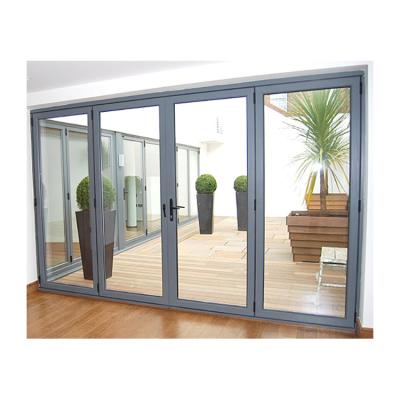 China KDSBuilding High Quality Wholesale Custom Cheap Folding Door Aluminium Folding Patio Doors for sale