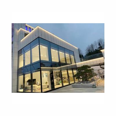 China Exterior Decorative Curtain Wall System Aluminium Window Frame Curtain Wall for sale