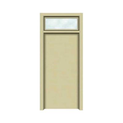 China Apartment Wooden Internal Door Hotel Entrance Front Wood Single Door for sale