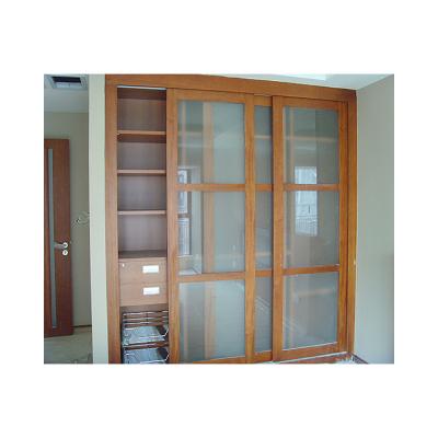 China Muebles de dormitorio Armario de madera sólida de altura ajustable Antigua en venta