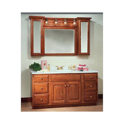 China Design Solid Wooden Bathroom Storage Floor Vanity Cabinet for sale