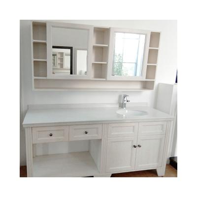 China Alu Metal Bath Cabinet Aluminium Vanity Aluminum Bathroom Cabinets for sale