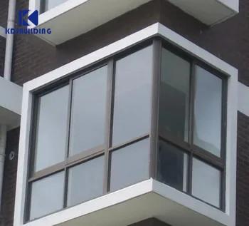 China Ventana de aluminio de alta calidad con vidrio de vidrio con precio competitivo en venta