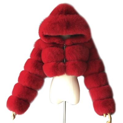 China New Arrival Selling Women's Raccoon Fur Coat Short Size Coat Fashion Natural Thick Fur Coat Warm Plus Size Jacket for sale