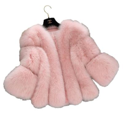 China Plus Size Artificial Fur Faux Fur Coat Women Winter Clothes Eco-friendly Fur Coats For Fashionable Woman for sale