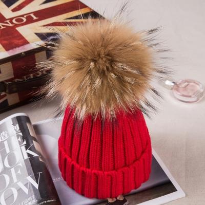 China Factory COMMON Supply High Quality Red Winter Knitted Beanie Hats For Women for sale