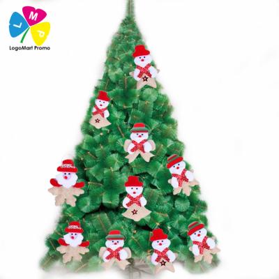 China Plastic Hot Selling Promotional Mini Doll Christmas Ornaments for sale