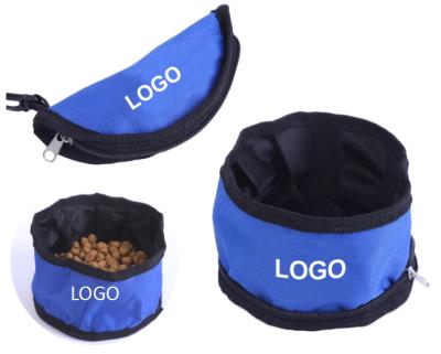 China Newer Quality Best Sustainable Custom Design OEM Folding Portable Pet Bowl for sale