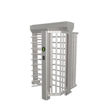 China Double Lane Full Height Turnstile 304 Stainless Steel Turnstiles CE Approved Use For High Safe Security RS 997 for sale