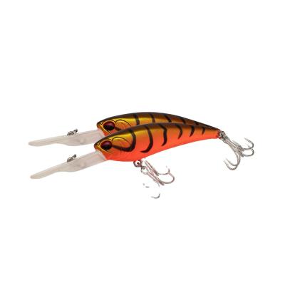 China Fishing Suspend Minnow Lure 8.8g 60mm Crankbait Downhill Fishing Baits Hard Long Mount Pike Bass Wobblers for sale