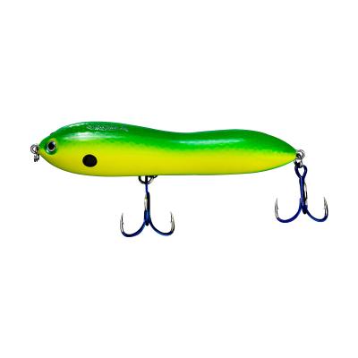 China Fishing Pencil Lure 14g 92mm Hard Bait Dog Seasnake Floating Walking Action For Bass Trout Fishing for sale