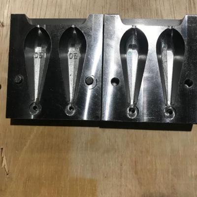 China Iron fishing pre pour mold for sale