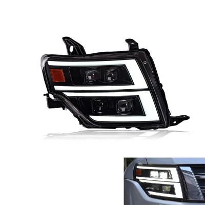 China Car LED Front Lamps Headlights For Pajero de HW 4X4 2009-2021 PAJERO for sale