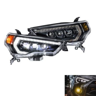 China HW4x4 Pickup Car Headlights Front Lamps For 4 Runner 2014-2021 Offroad 4 Runner for sale