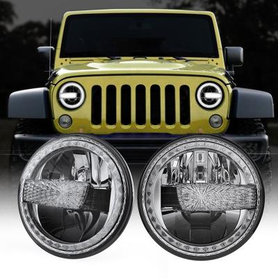 China Protective & Decoraion HW 4x4 Offroad Car LED Headlights For Wrangler JK 2007-2017 Accessories for sale