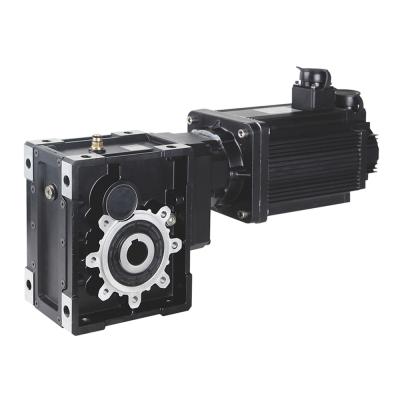 China Conveyors China Factory Price High Torque Low Speed ​​Model Aluminum Housing Worm Gearbox Hypoid Gearbox Small for sale