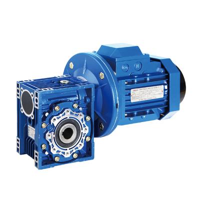 China Hot Sale Conveyors Gearbox Transmission Worm Gear Reducer Electric Motor Bevel Gear Box Worm Gearbox for sale