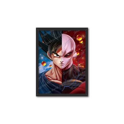 China Japan Wholesale and Custom 3D Dragon Ball Flip Lenticular Anime Poster Figures for Advertising Gift for sale