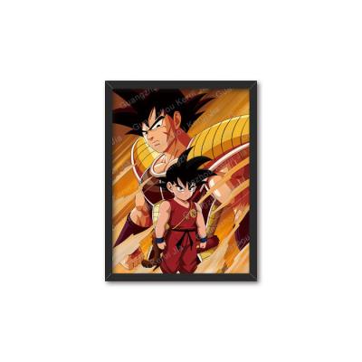 China Wholesale Japan Dragon Ball 3D Flip Lenticular Anime Poster Figures for Advertising Gift for sale