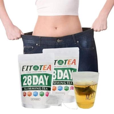 China 28 Day Detox Tea Caffeinated Weight Loss Dropship Herbal Flat Belly Tea Slimming Tea for sale