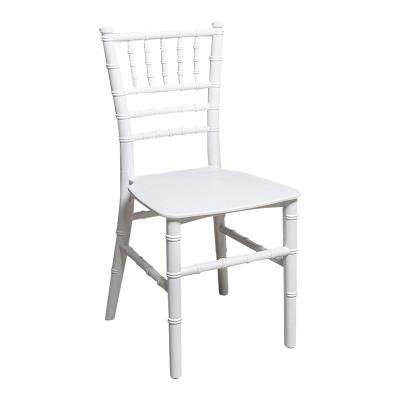 China Plastic Chiavari Tiffany Chairs for Outdoor Wedding Chaises Mariage in Hotel Events for sale