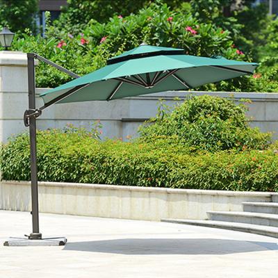 China Outdoor Heavy Duty Patio Sun Umbrella with Modern Style and 360 Degree Rotation System for sale