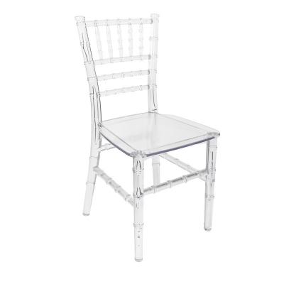 China Optional Cushions Plastic Children Chairs Stackable Chiavari Tiffany Chair for Kids for sale