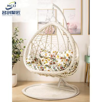 China Sale Modern Design Style Large Swing Chair Hanging Egg Chair for Patio Furniture for sale