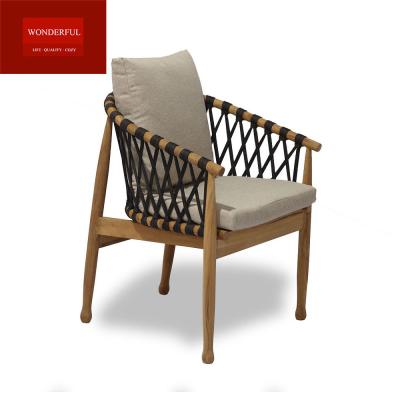 China Comfortable Rattan Outdoor Garden Chair with Modern Design Style and Quick Dry Foam for sale