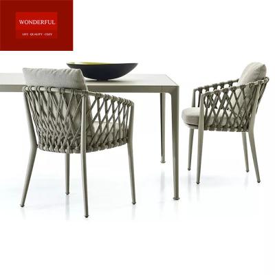 China Rattan Patio Dining Sets A escolha perfeita para mobiliário de sala de jantar estilo lazer à venda