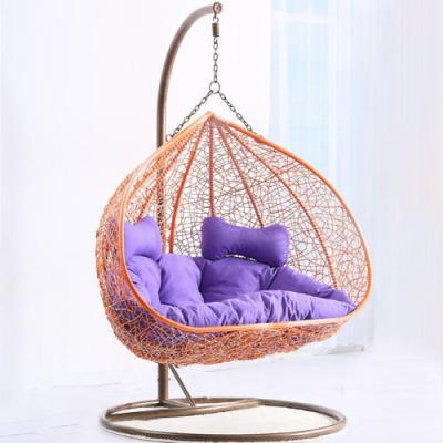 China Popular Patio Garden Balcony Rattan Hanging Swing Chair for Hotel Outdoor Furniture for sale