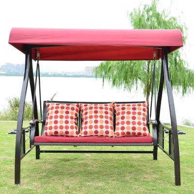 China Enjoy the Outdoors with Our 3 Person Patio Swing Chair and Canopy Durable Design for sale