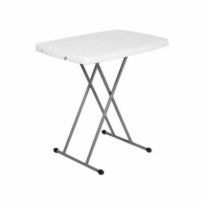 China 30Inch Plastic Height Adjustable Laptop Folding Table for Home Office Living Room for sale