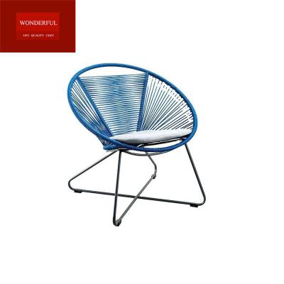 China Outdoor Courtyard Rattan Egg Shape Chair with Style Design and Quick Dry Foam for sale