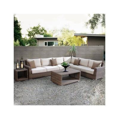 China Outdoor Furniture Modern Garden Sofa Set for Hotel Balcony from Powder Coated Aluminum for sale