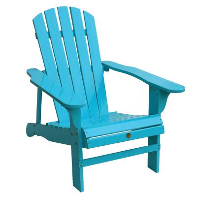 China Outdoor Furniture Solid Wood Garden Folding Deck Patio Chair for Plastic Adirondack Chair for sale