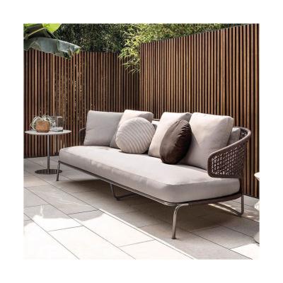 China Outdoor Furniture Garden Set Sofa Waterproof Aluminum Sectional Loungeset for Patio for sale