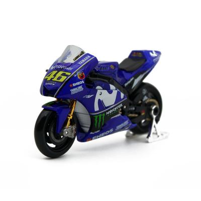 China Model 2022 Toy Amazon Hot Selling OEM Model Motorcycle Yamaha GP Racing Motorcycle Toy Simulation Alloy Motorcycle Diecast Model for sale