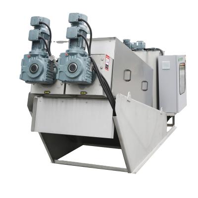 China Factory Sewage Treatment Screw Sludge Dewatering Press Machine With Low Price for sale