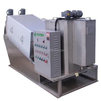 China Filtration DM Series Multi Disc Screw Press Sludge Dehydrator For Activated Sludge Removal for sale