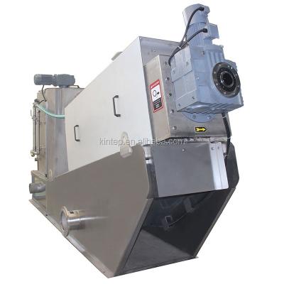 China Filtration Volute Multi-Disc Screw Press Sludge Dewatering WWTP for sale