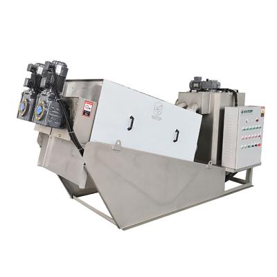 China Widely particular for oily screw filter press sludge dewatering press for pharmacy for sale