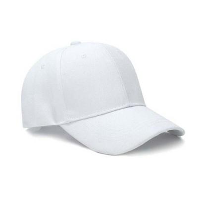 China COMMON 2021 Spring and Summer New Solid Color Polyester Cotton Customizable Logo Baseball Cap for sale